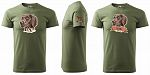 Pánské myslivecké tričko 129 PXT CREATIVE se psem khaki vel. XL - Obrázek (15)